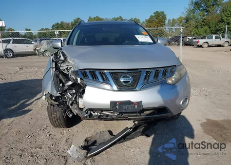 2010 Nissan Murano Sl z USA, uszkodzony, nr VIN JN8AZ1MW5AW128980